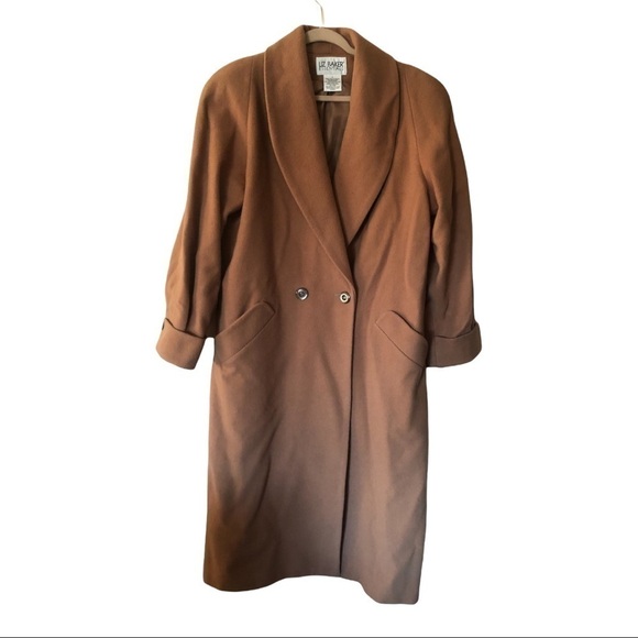 Beautiful Women’s Full length 100 wool light/Cream color Size 12 Made In US - Picture 5 of 6